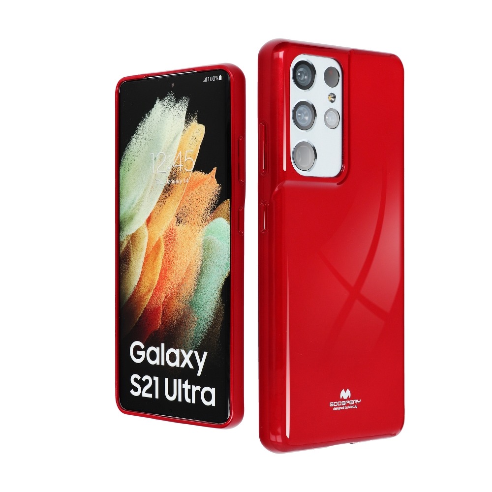 Pokrowiec silikonowy Jelly Mercury czerwony Samsung A32 4G / 2