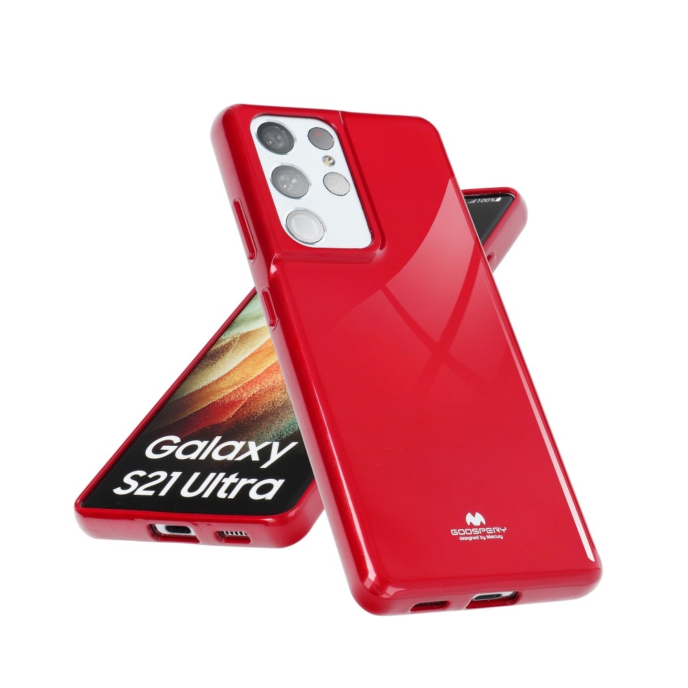 Pokrowiec silikonowy Jelly Mercury czerwony Samsung Galaxy A03s / 4