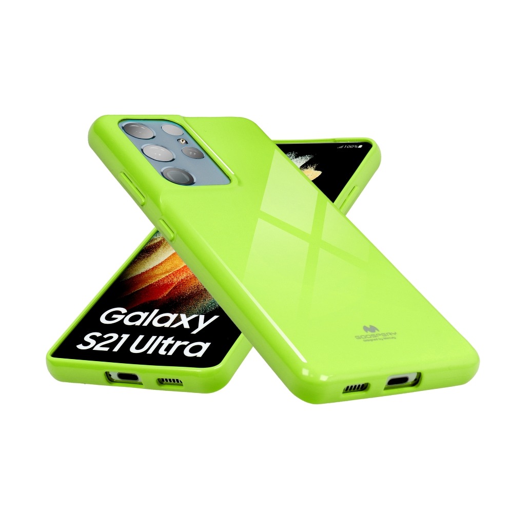 Pokrowiec silikonowy Jelly Mercury limonkowy Samsung Galaxy A53 5G / 4