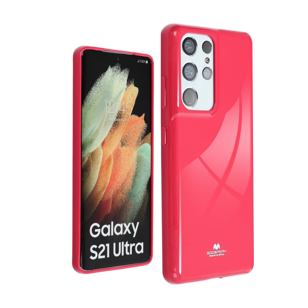 Pokrowiec silikonowy Jelly Mercury rowy Samsung Galaxy A12 / 3