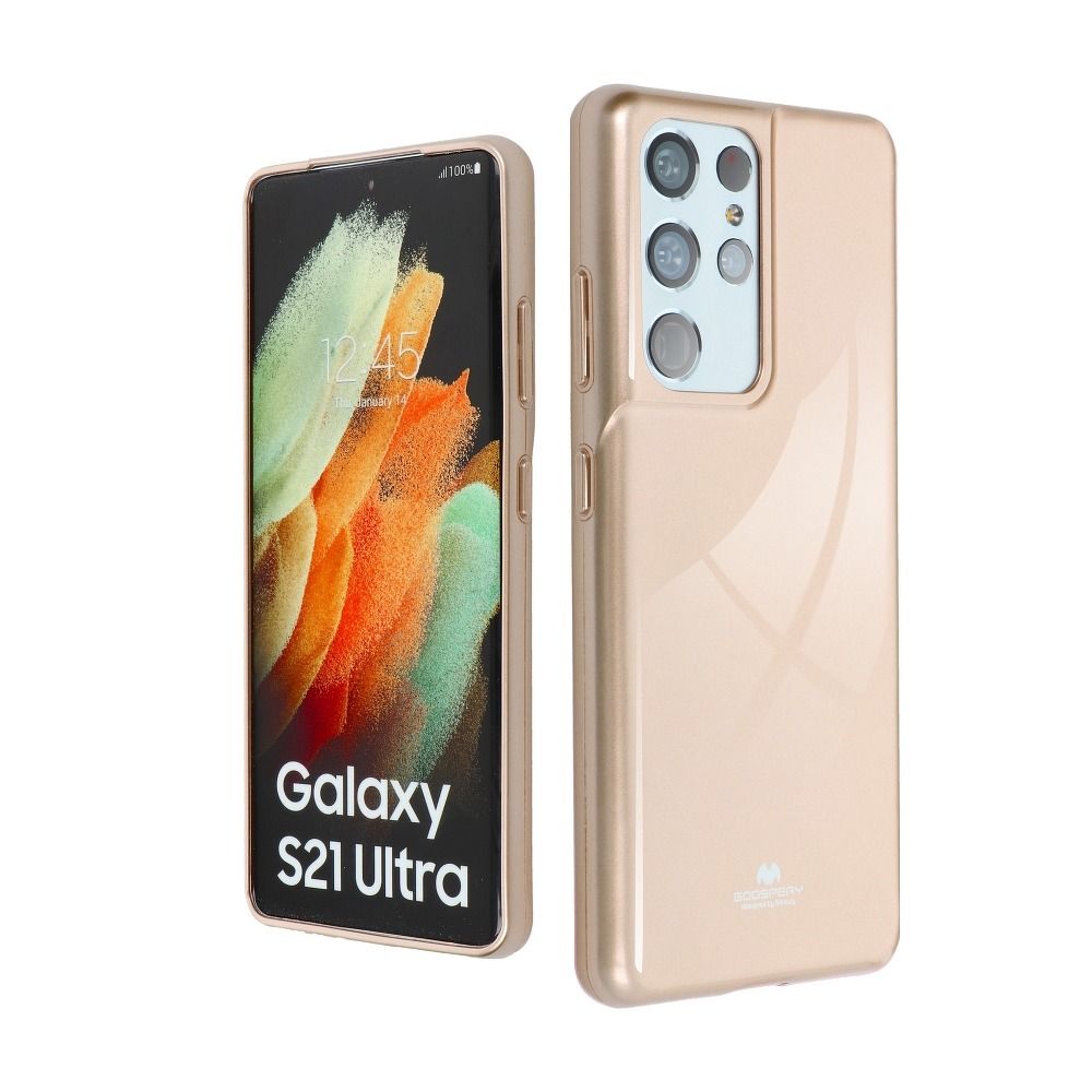 Pokrowiec silikonowy Jelly Mercury zoty Samsung Galaxy A04S / 4