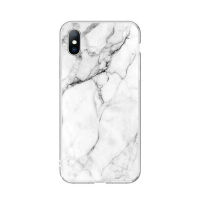 Pokrowiec silikonowy Marble marmur biay Apple iPhone 11 / 2