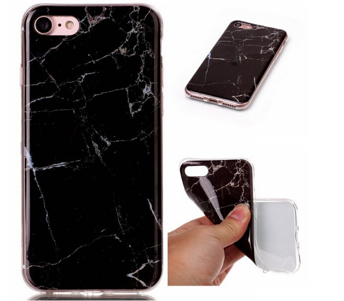 Pokrowiec silikonowy Marble marmur biay Apple iPhone 7 / 8