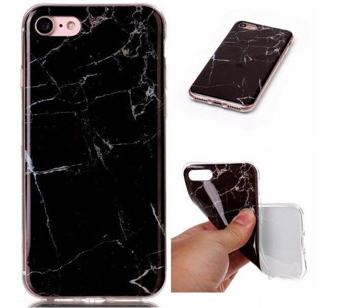 Pokrowiec silikonowy Marble marmur rowy Apple iPhone 12 Mini / 8