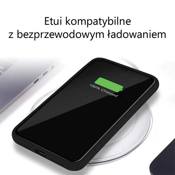 Pokrowiec silikonowy Mercury Goospery czarny Apple iPhone 13 / 5