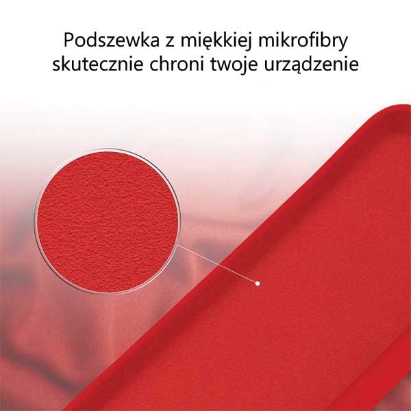 Pokrowiec silikonowy Mercury Goospery czerwony Apple iPhone 15 Pro Max / 6