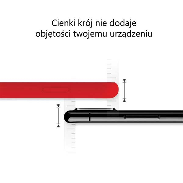 Pokrowiec silikonowy Mercury Goospery czerwony Samsung A52 5G / 4