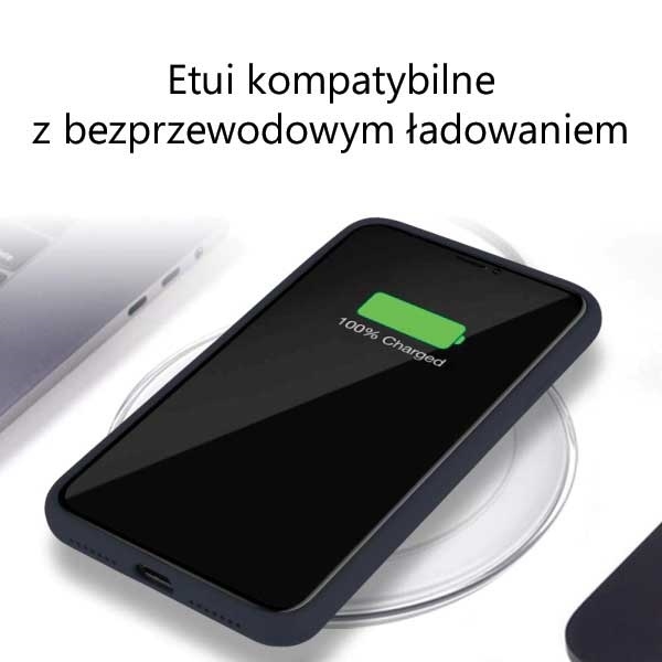 Pokrowiec silikonowy Mercury Goospery granatowy Apple iPhone 12 Pro Max / 5