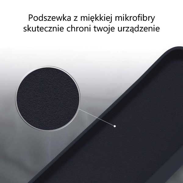 Pokrowiec silikonowy Mercury Goospery granatowy Apple iPhone 12 Pro Max / 6