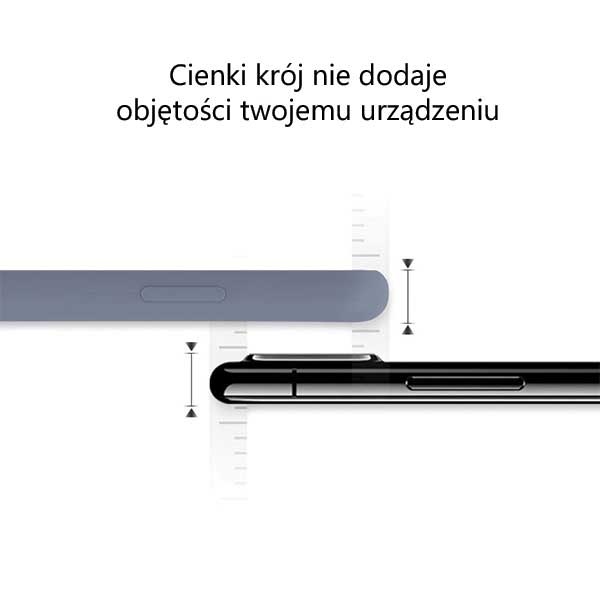 Pokrowiec silikonowy Mercury Goospery szary Apple iPhone 14 Plus / 4