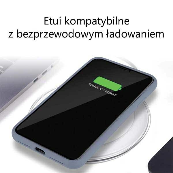 Pokrowiec silikonowy Mercury Goospery szary Samsung Galaxy A12 / 5