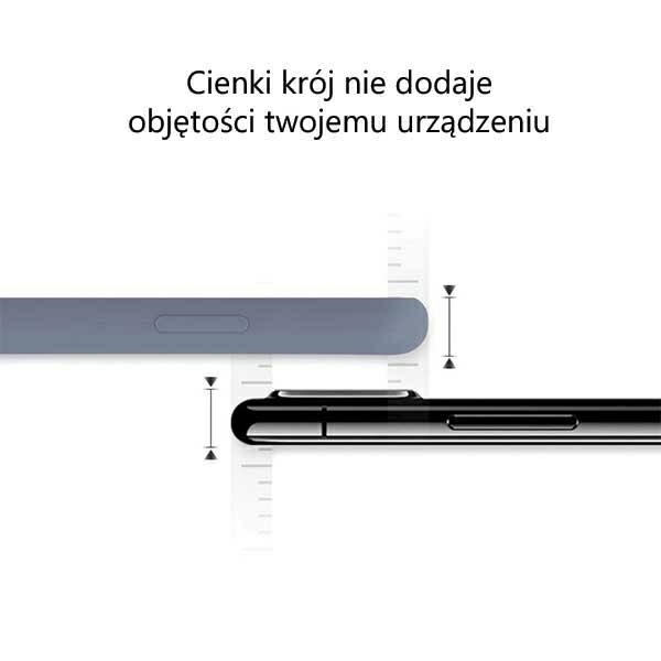 Pokrowiec silikonowy Mercury Goospery szary Samsung A52 5G / 4