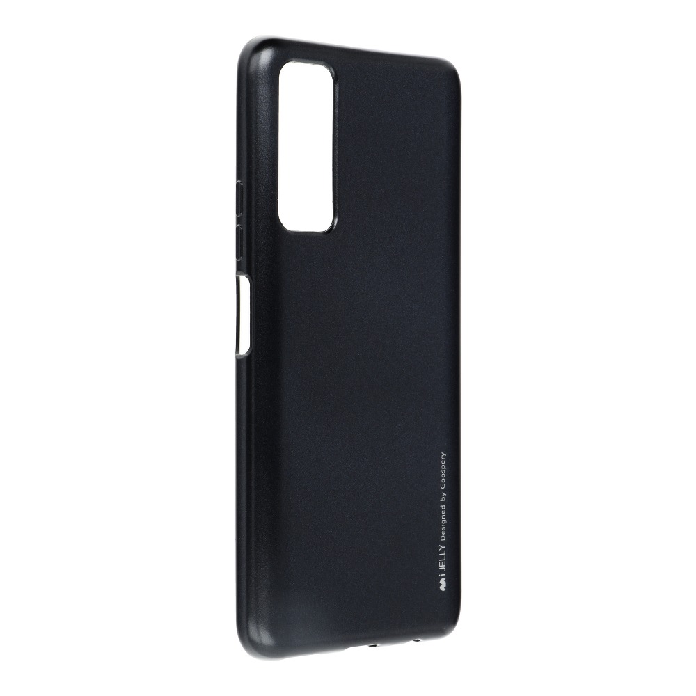 Pokrowiec silikonowy Mercury iJelly Case czarny Huawei p Smart 2021