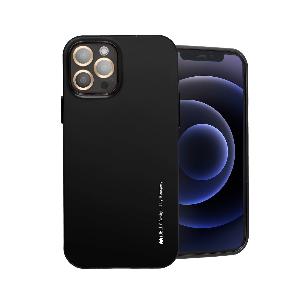 Pokrowiec silikonowy Mercury iJelly Case czarny Huawei p Smart 2021 / 3