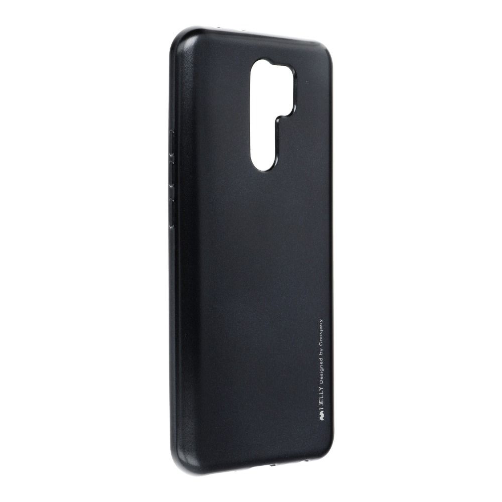 Pokrowiec silikonowy Mercury iJelly Case czarny Xiaomi Redmi 9