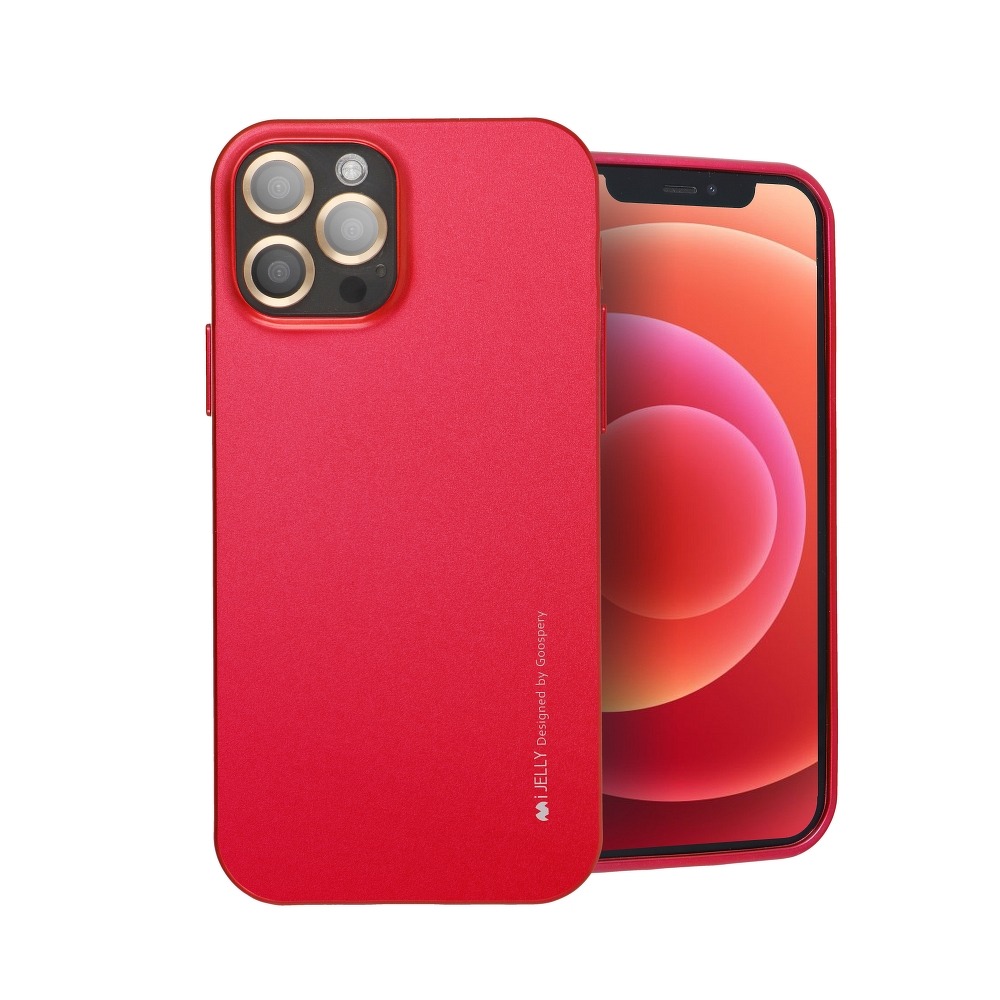 Pokrowiec silikonowy Mercury iJelly Case czerwony Apple iPhone 7 Plus / 3