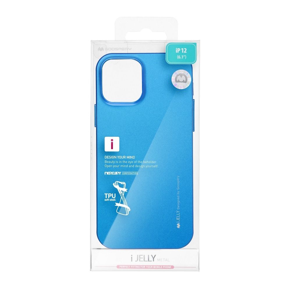 Pokrowiec silikonowy Mercury iJelly Case niebieski Samsung Galaxy A04S / 6