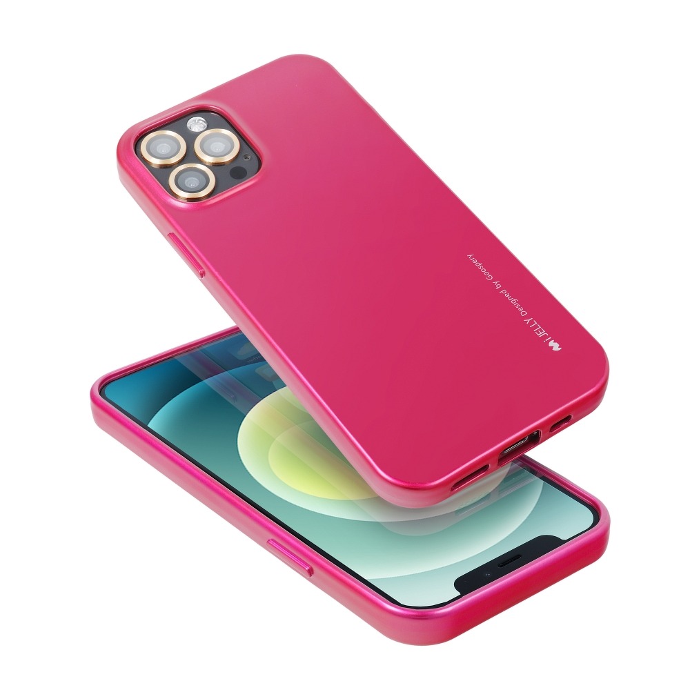 Pokrowiec silikonowy Mercury iJelly Case rowy Apple iPhone 12 Pro Max / 2