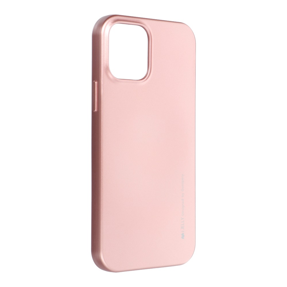 Pokrowiec silikonowy Mercury iJelly Case rowy Apple iPhone 12 Pro