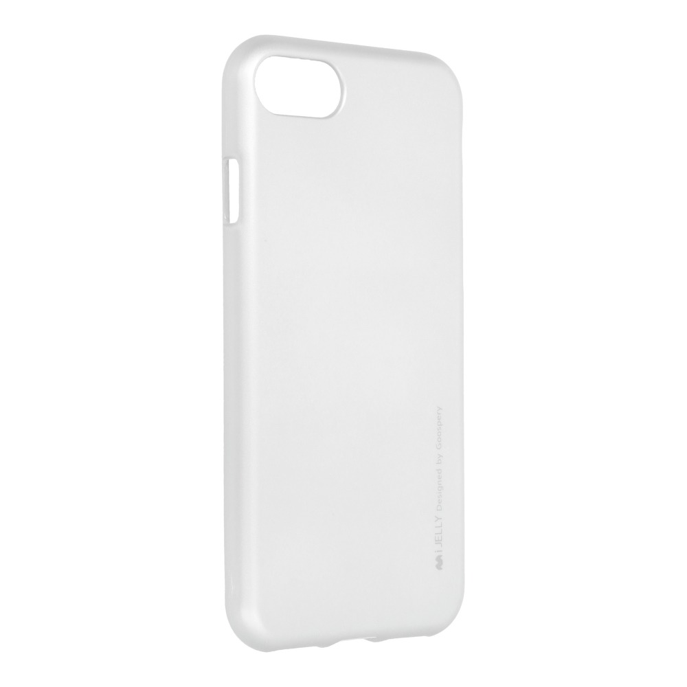 Pokrowiec silikonowy Mercury iJelly Case srebrny Apple iPhone SE 2020