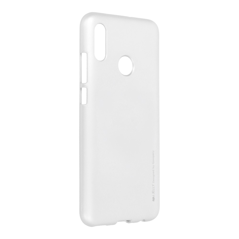 Pokrowiec silikonowy Mercury iJelly Case srebrny Huawei P Smart 2019