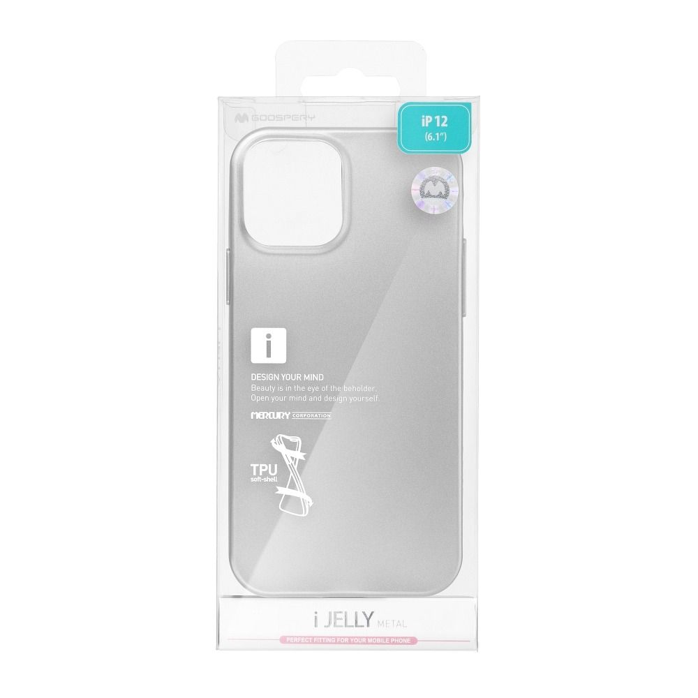 Pokrowiec silikonowy Mercury iJelly Case szary Apple iPhone 11 Pro / 6