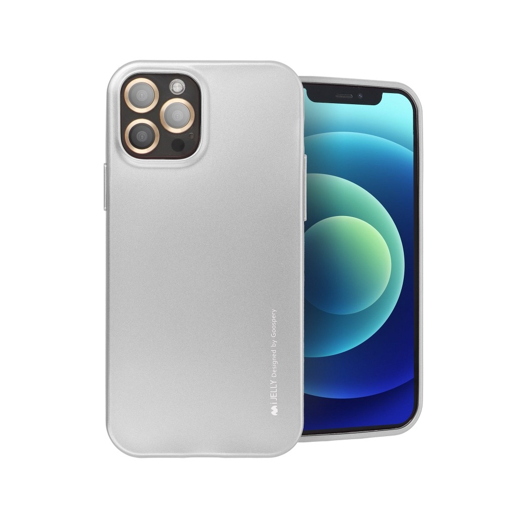 Pokrowiec silikonowy Mercury iJelly Case szary Samsung s21 Plus / 3