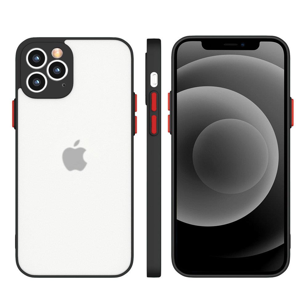 Pokrowiec silikonowy Milky Case czarny Apple iPhone X
