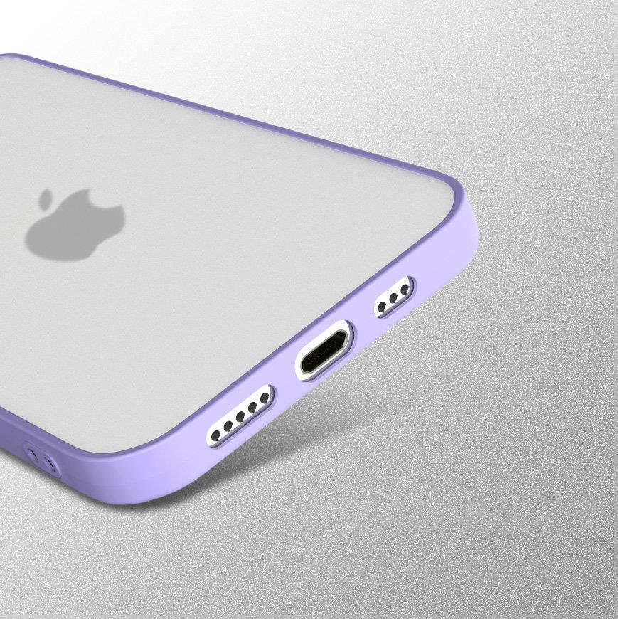 Pokrowiec silikonowy Milky Case czarny Apple iPhone X / 11