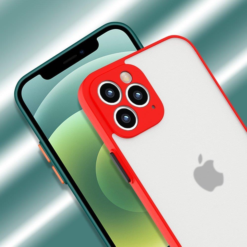 Pokrowiec silikonowy Milky Case czerwony Apple iPhone 13 / 10