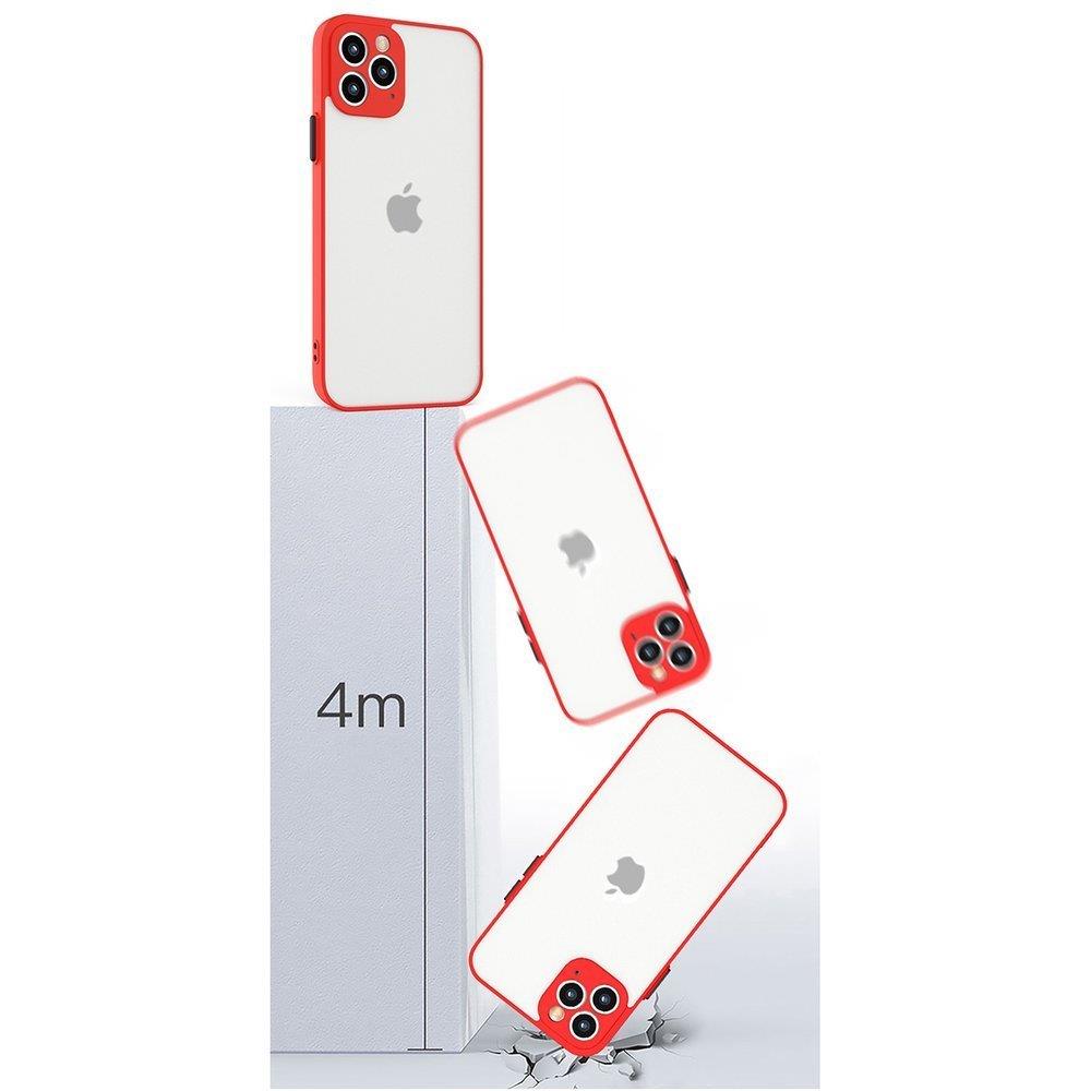 Pokrowiec silikonowy Milky Case czerwony Apple iPhone 13 / 12
