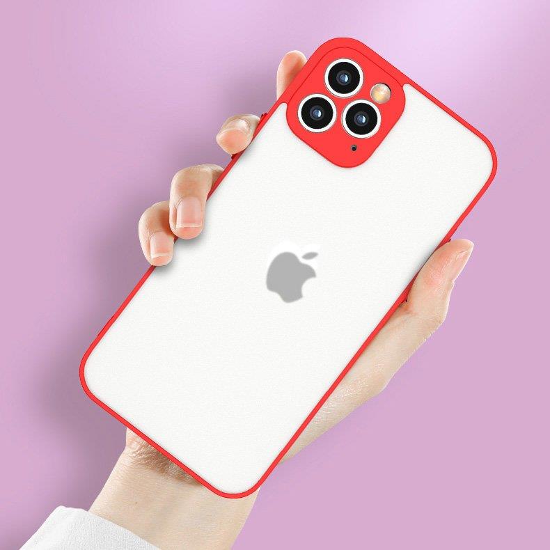 Pokrowiec silikonowy Milky Case czerwony Apple iPhone 13 / 8