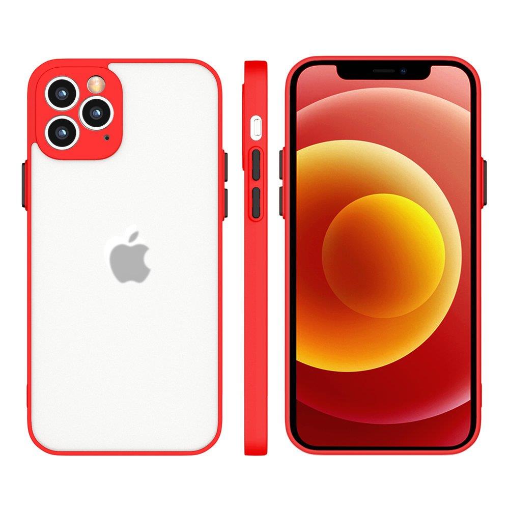 Pokrowiec silikonowy Milky Case czerwony Apple iPhone XS