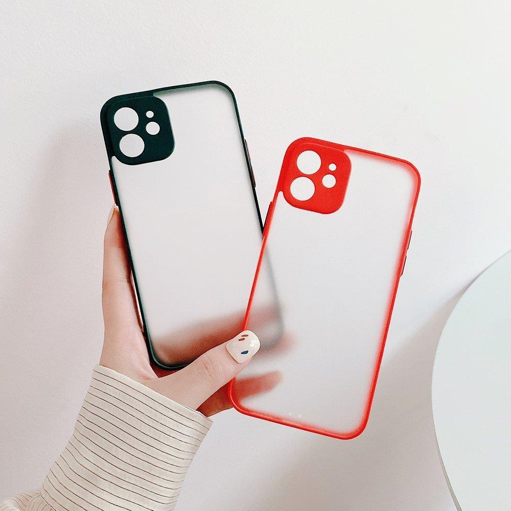 Pokrowiec silikonowy Milky Case czerwony Apple iPhone XS / 5