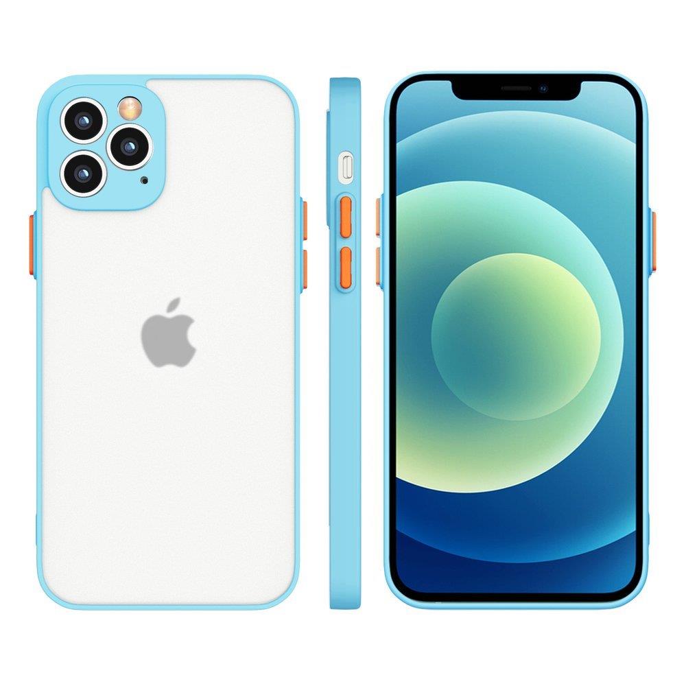 Pokrowiec silikonowy Milky Case niebieski Apple iPhone X