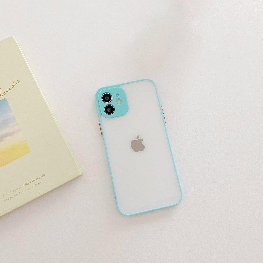 Pokrowiec silikonowy Milky Case niebieski Apple iPhone X / 2