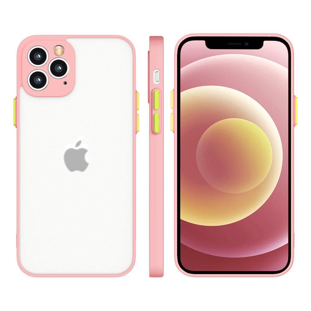 Pokrowiec silikonowy Milky Case rowy Apple iPhone 11