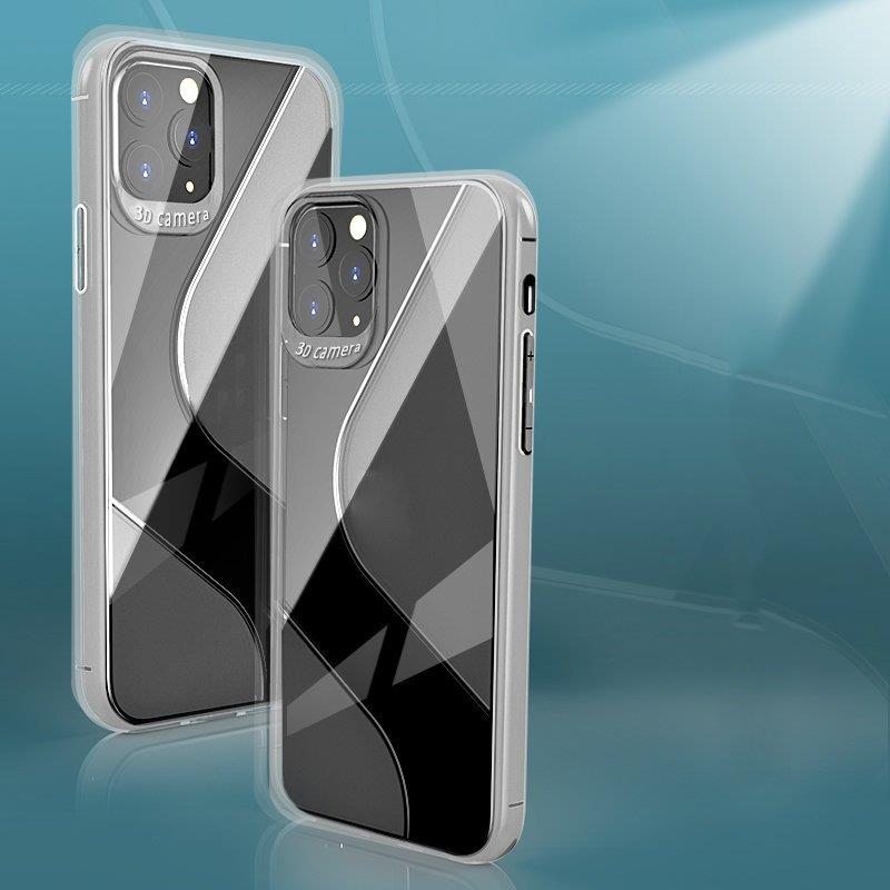 Pokrowiec silikonowy S-Case czarny Huawei P Smart 2020 / 2