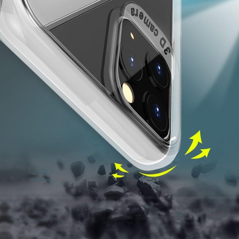 Pokrowiec silikonowy S-Case czarny Samsung S20 LITE / 4