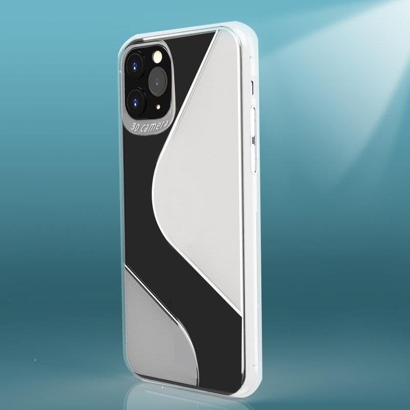 Pokrowiec silikonowy S-Case przeroczysty Apple iPhone 11 / 10