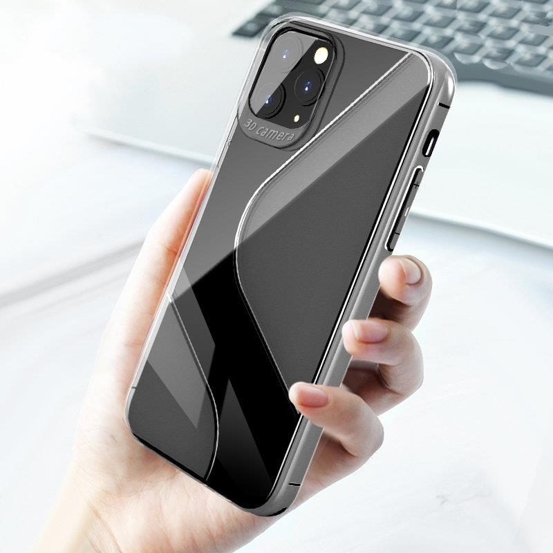 Pokrowiec silikonowy S-Case przeroczysty Apple iPhone 11 / 9