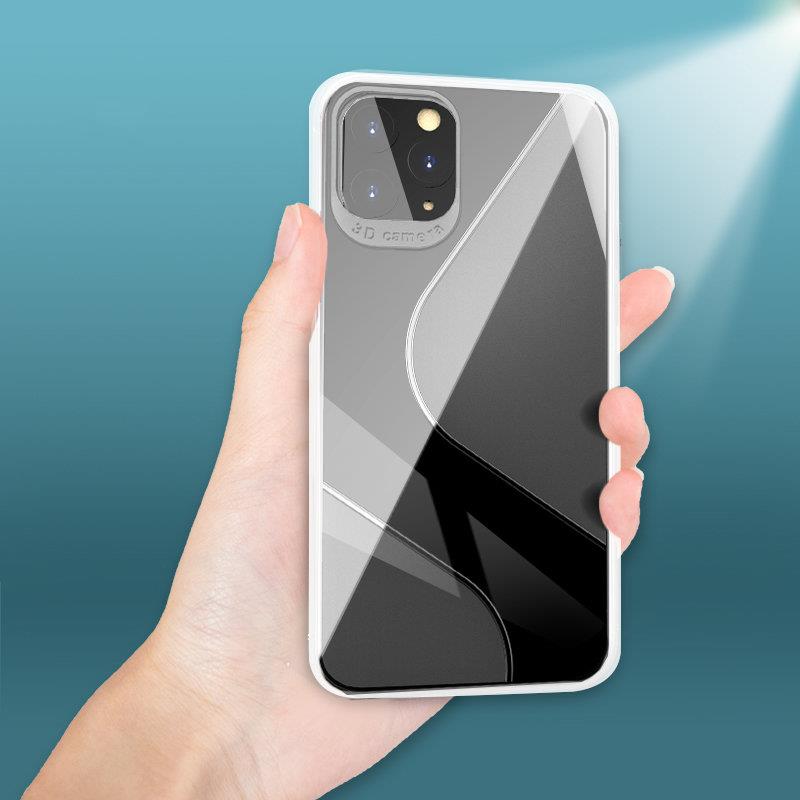 Pokrowiec silikonowy S-Case przeroczysty Apple iPhone SE 2020 / 8