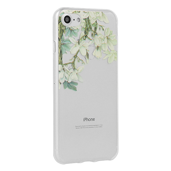 Pokrowiec silikonowy Telone Floral wzr Jasmine Apple iPhone 6s