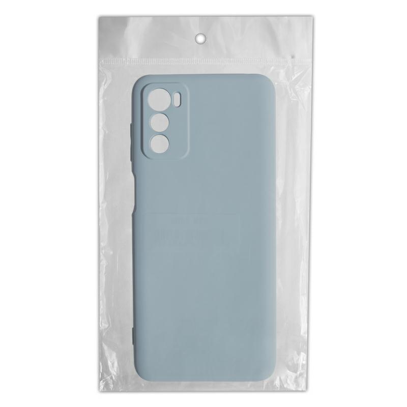 Pokrowiec silikonowy Tint Case ciemnoniebieski Motorola Moto E14 / 4