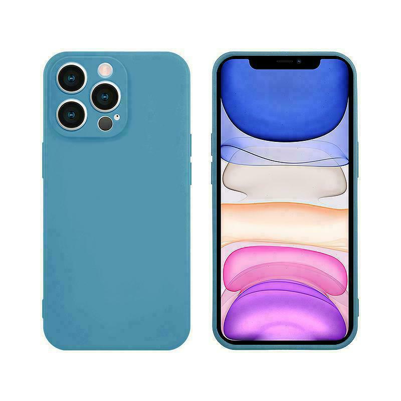 Pokrowiec silikonowy Tint Case ciemnoniebieski Motorola Moto G14