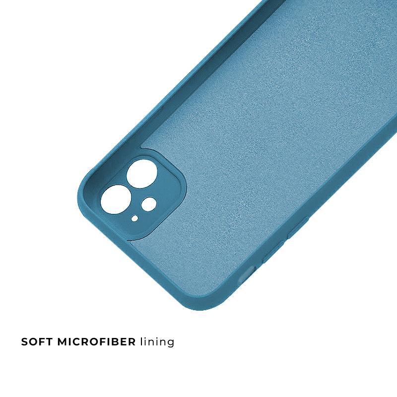 Pokrowiec silikonowy Tint Case ciemnoniebieski Oppo Reno 12 pro 5G / 3