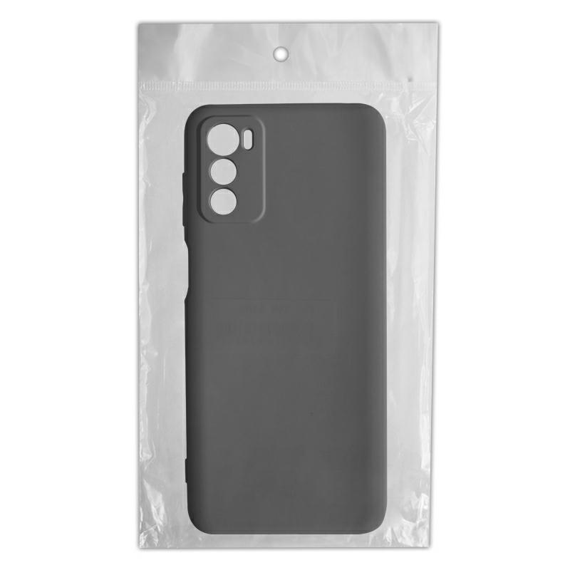 Pokrowiec silikonowy Tint Case czarny Motorola Moto E14 / 4