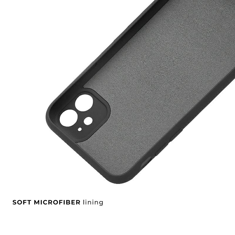 Pokrowiec silikonowy Tint Case czarny Xiaomi Redmi 13 / 3