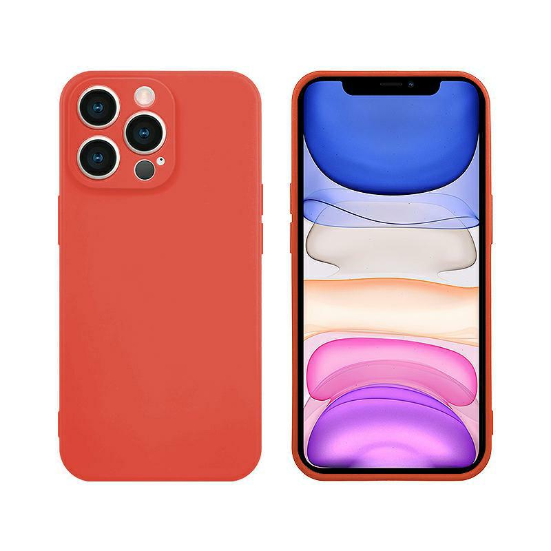 Pokrowiec silikonowy Tint Case czerwony Apple iPhone 12 Pro Max