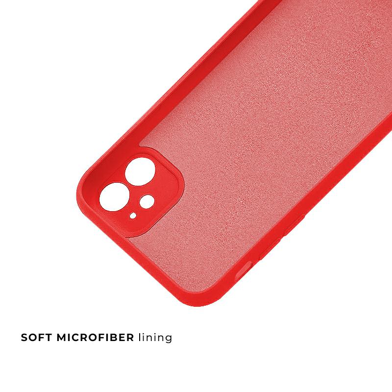 Pokrowiec silikonowy Tint Case czerwony Oppo Reno 12 pro 5G / 3